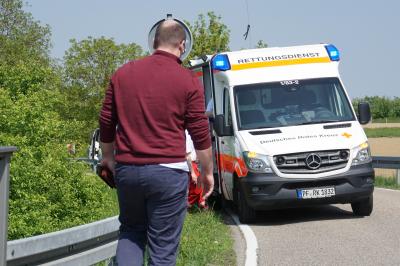 Niefern: Verkehrsunfall auf der K4500 mit zwei Pkws